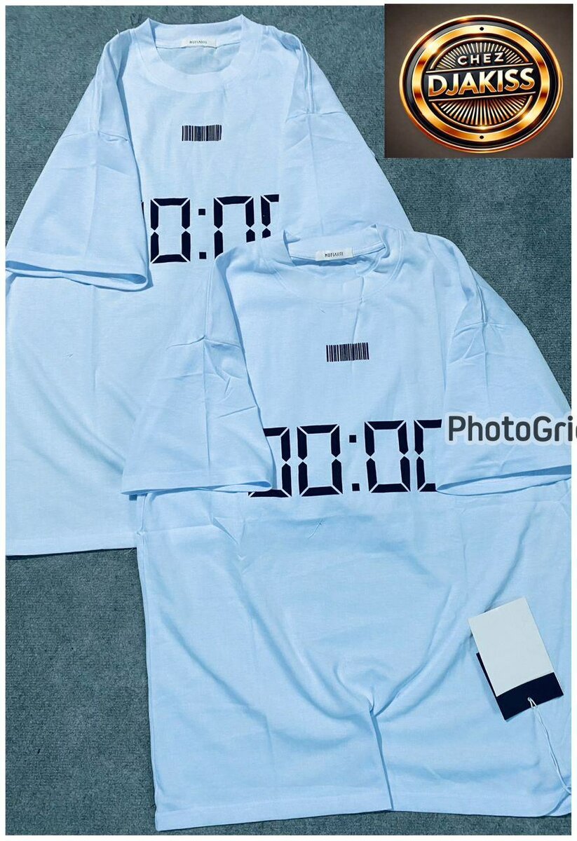 T-shirt à motif numérique
