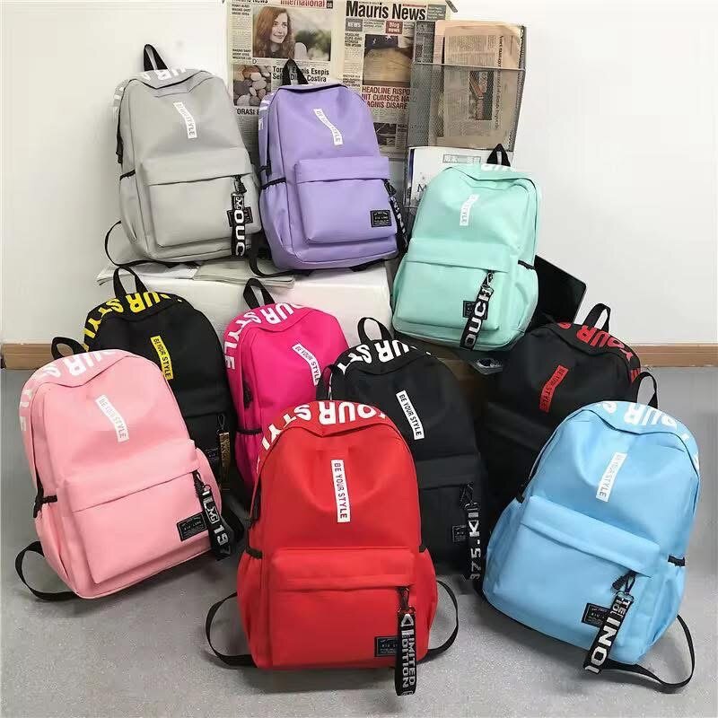 Sac à dos élégant multicolore