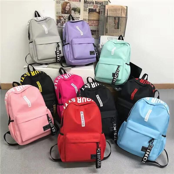 Sac à dos élégant multicolore