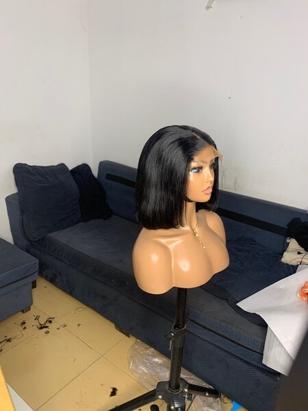 Human hair wig