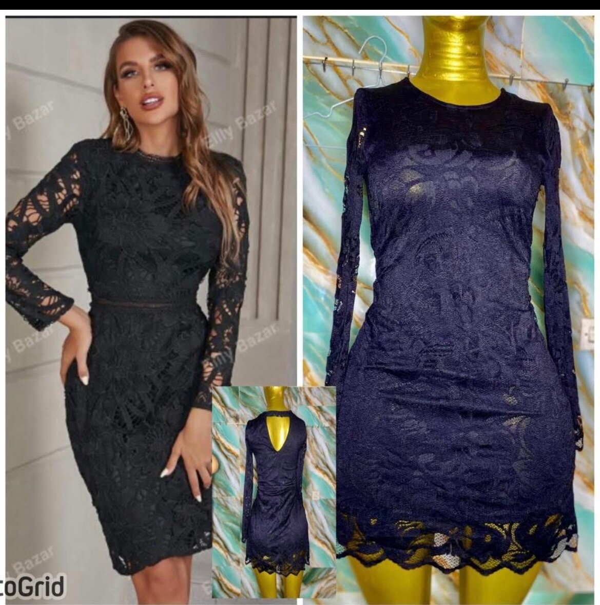 Simple robe en soie