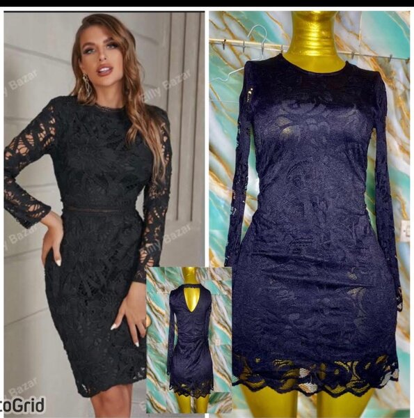 Simple robe en soie