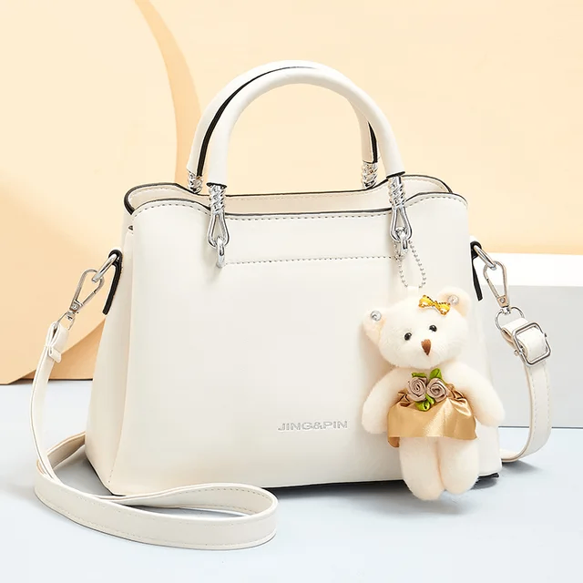 Mini sac à main dame blanc