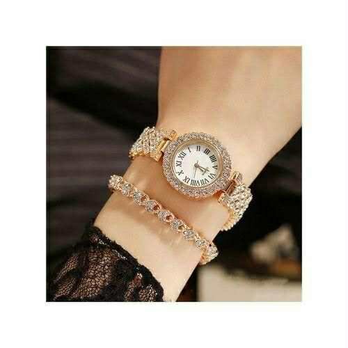 Montre étincelante élégante