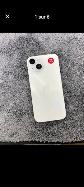 iPhone Blanc 128 Go Neuf