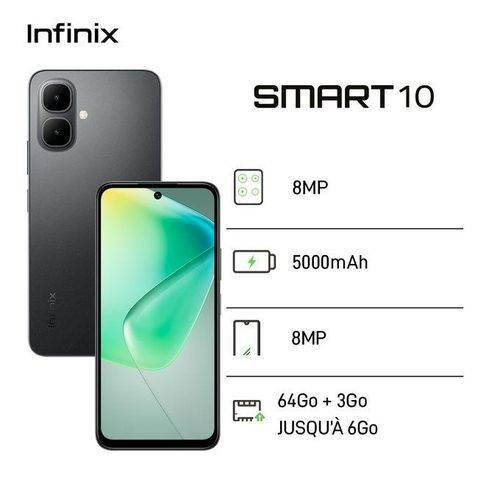 Infinix Smart 10 - 64Go /3 Go