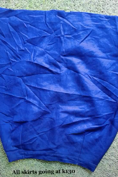 Women's Blue Skirt