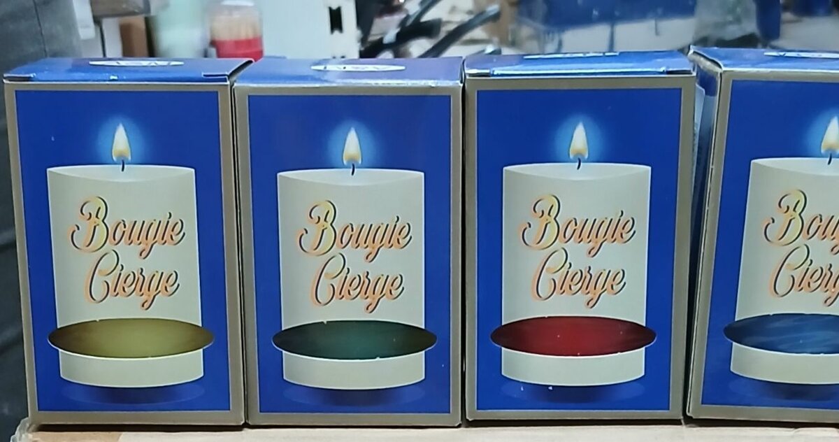 Bougies Cierges( petit forma)