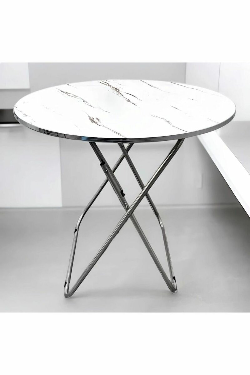 Table ronde en bois