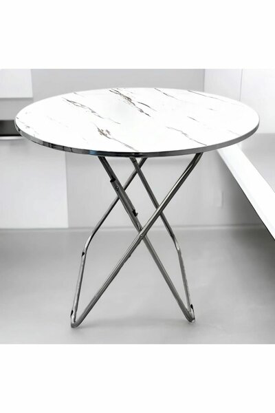 Table ronde en bois