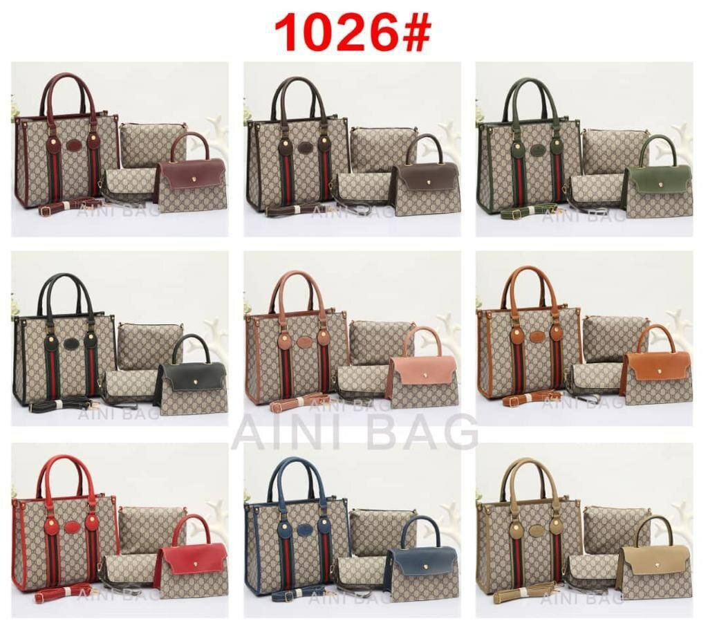 GG hand bag 3in one