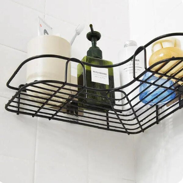 Bathroom corner shelf