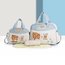 Sac à langer bébé motif ourson