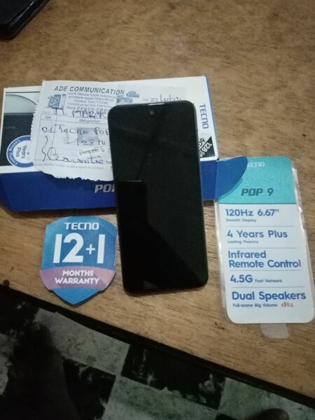 Tecno Pop 9 - Smartphone 128GB