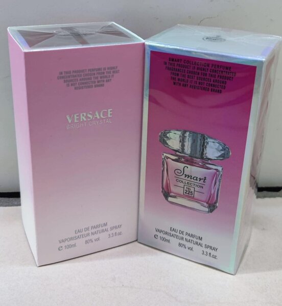 New Scents Smart № 225 Women's perfume, VERSACE BRIGHT CRYSTAL 100ml