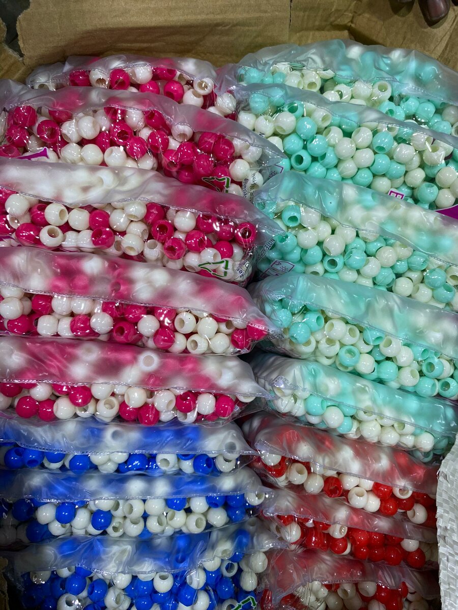 Perle pour cheveux