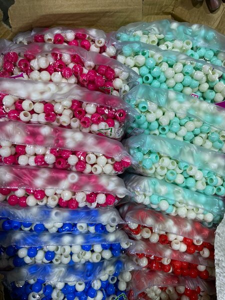 Perle pour cheveux