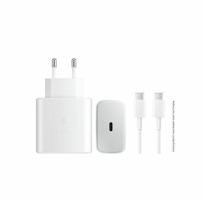 Samsung Chargeur TypeC-TypeC 45 W Blanc