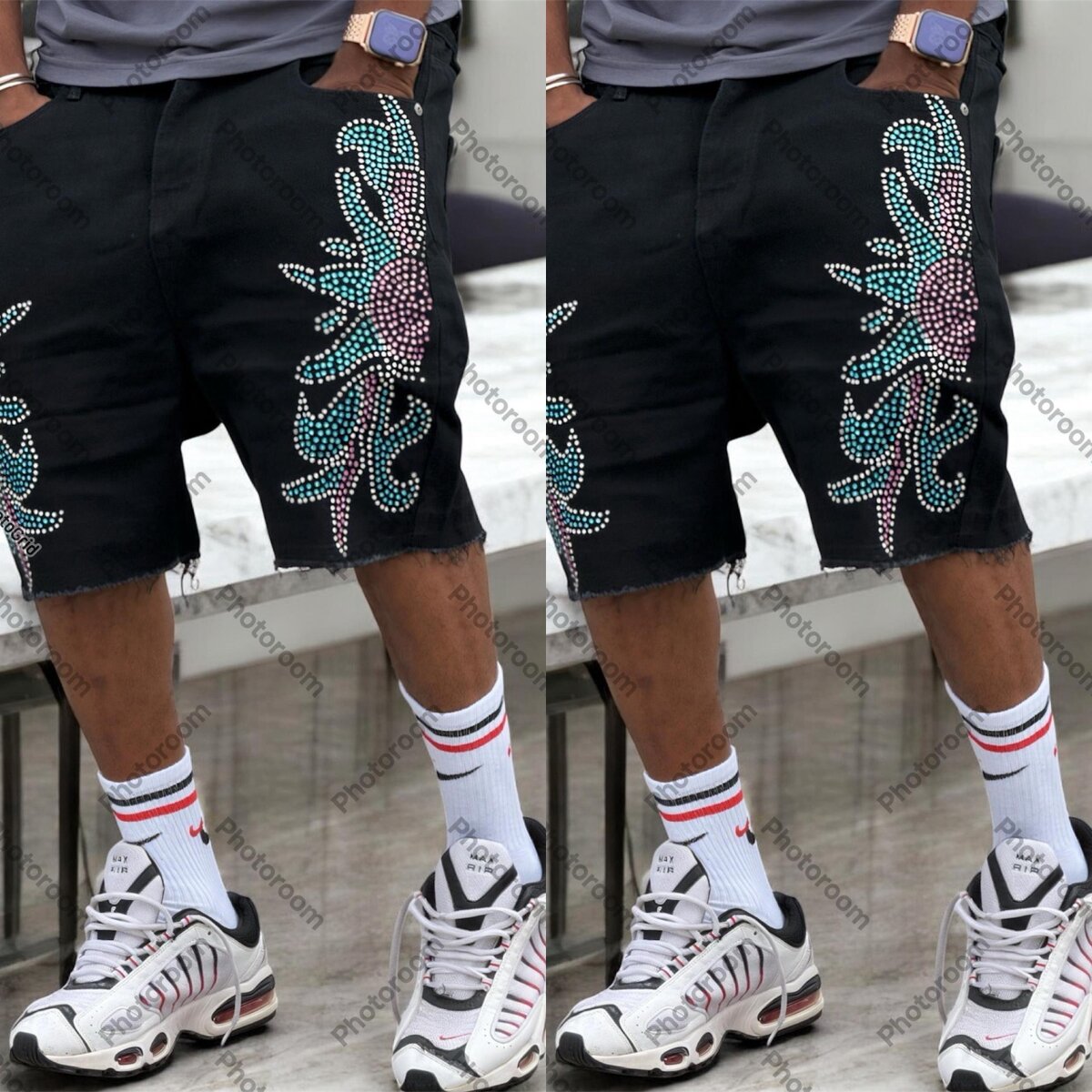 Shorts en jean homme tendance