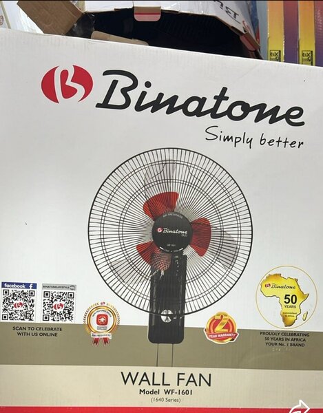 Ventilateur mural Binatone
