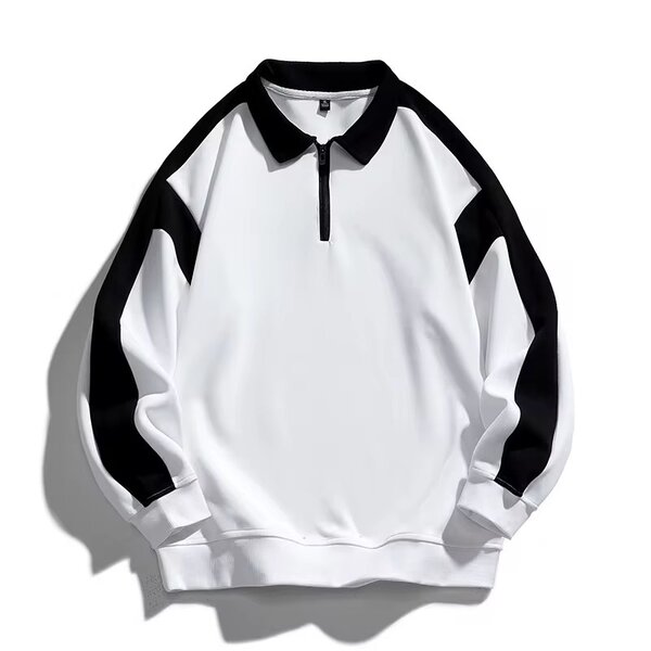 Sweat-shirt zippé décontracté