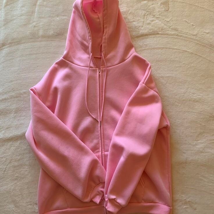 Veste à capuche femme rose