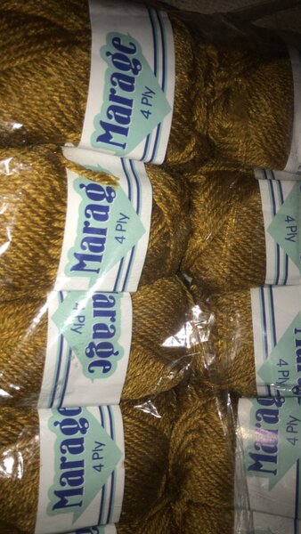 Crocheting yarn