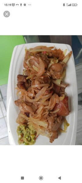 Plat de choucouya de porc
