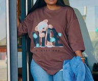 Brown t-shirt