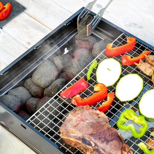 Barbecue pliable à charbon