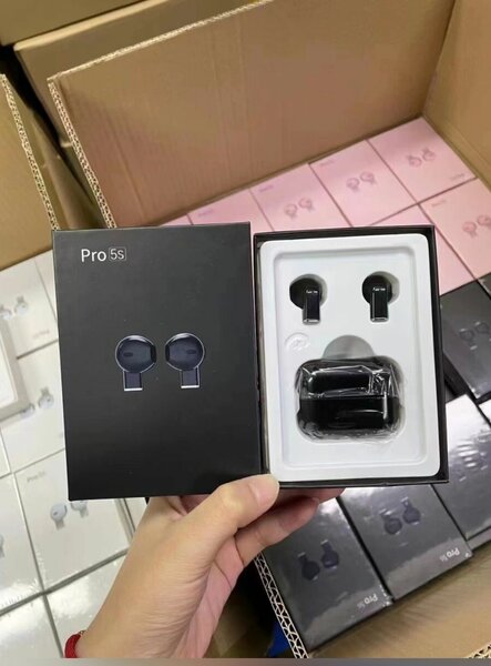 Écouteurs Bluetooth Pro 5s Noir