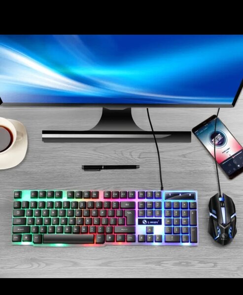 Clavier Gaming Éclairé RGB