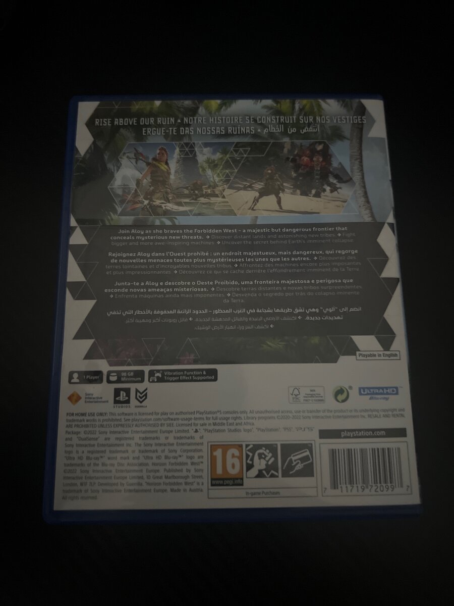 Horizon forbiden
