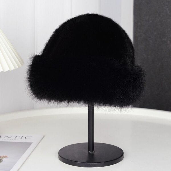 Chapeau en fourrure élégante