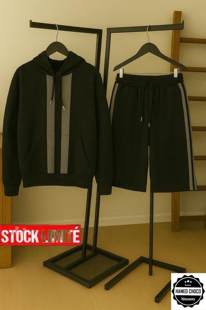 Hoodie et Short Coloré