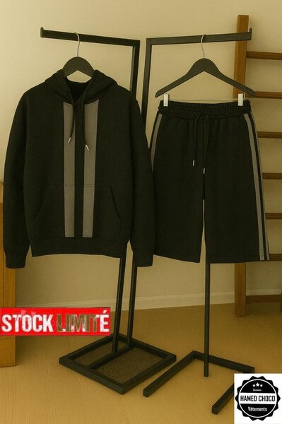 Hoodie et Short Coloré