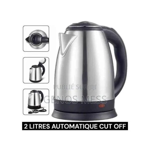 Bouilloire Électrique 2L Inox