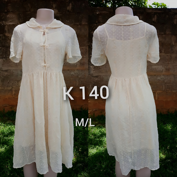 Robe beige