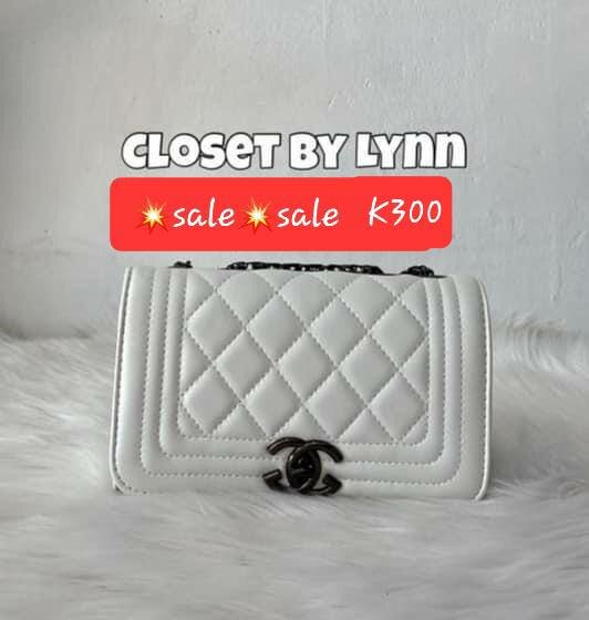 white bag