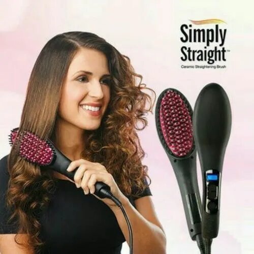 Peigne Chauffante – Lisseur De Cheveux