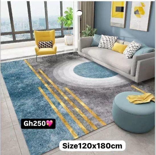 Beautiful and cozy patterned carpet