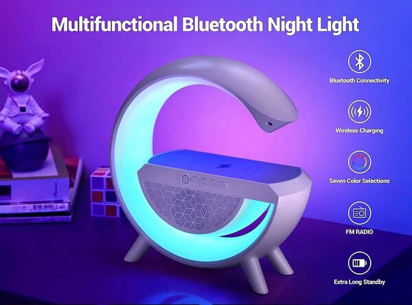 Rechargeable Wireless Charging Bluetooth Speaker