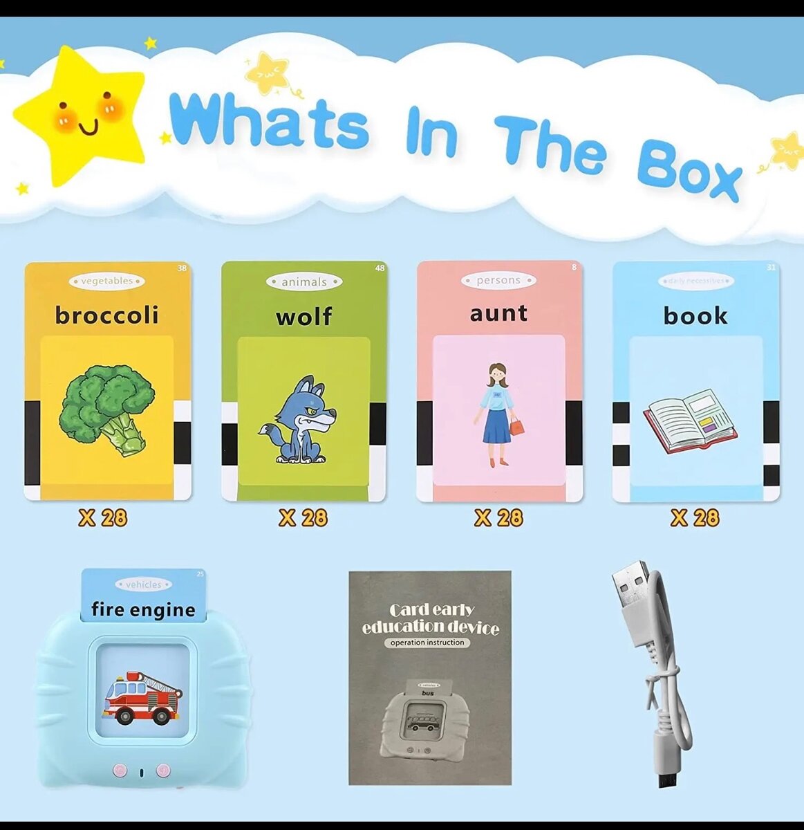 Flash cards