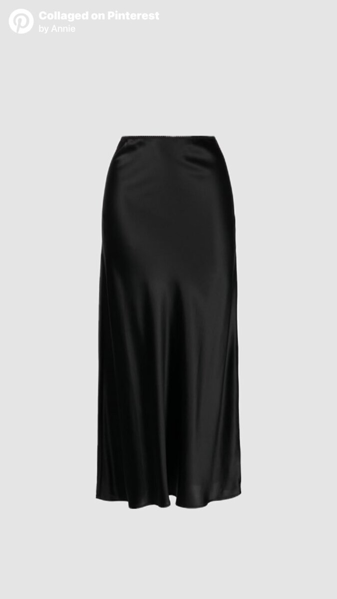 Jupe en satin