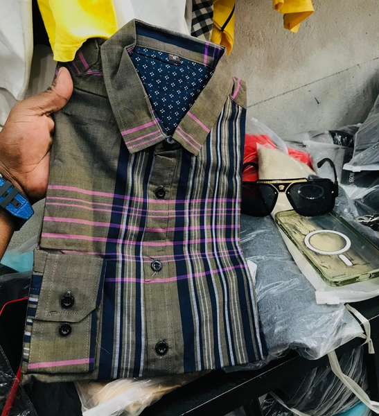 Chemise vert