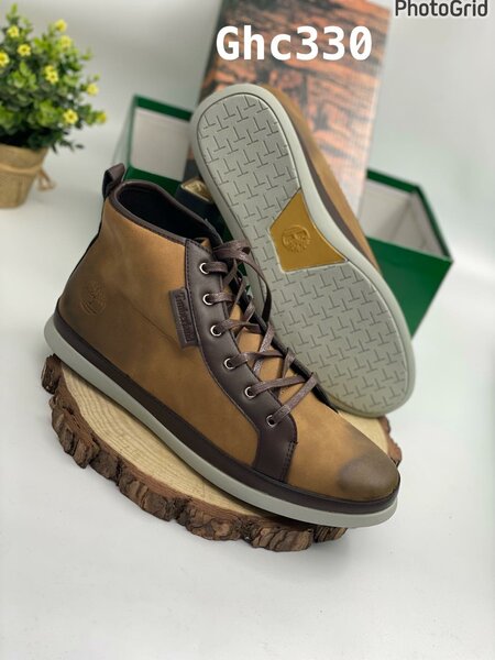 brown men's boots
