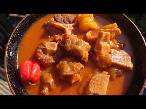 Soupe de patte de boeuf