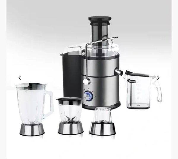 Unique Pro 4-in-1 Juicer  Stainless Steel Juice Extractor,