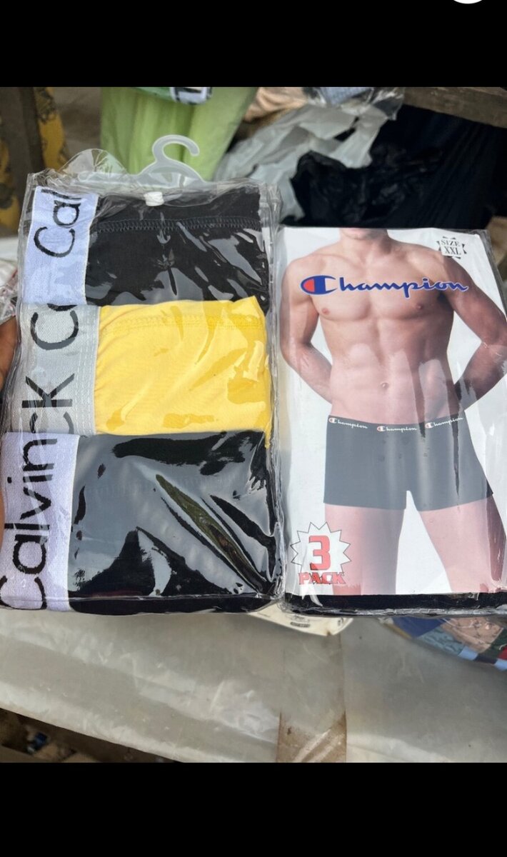 Boxers en sachet