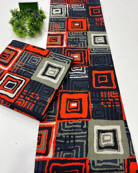 Tissu noir rouge